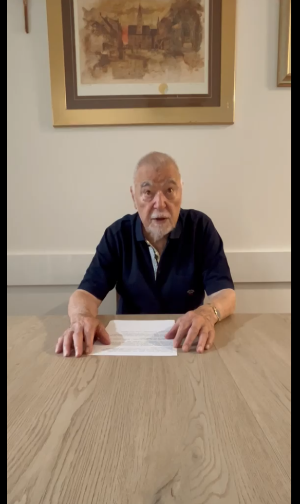 Stjepan Mesić poruka