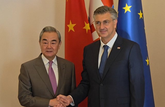 Premijer Plenković i kineski ministar Wang Yi